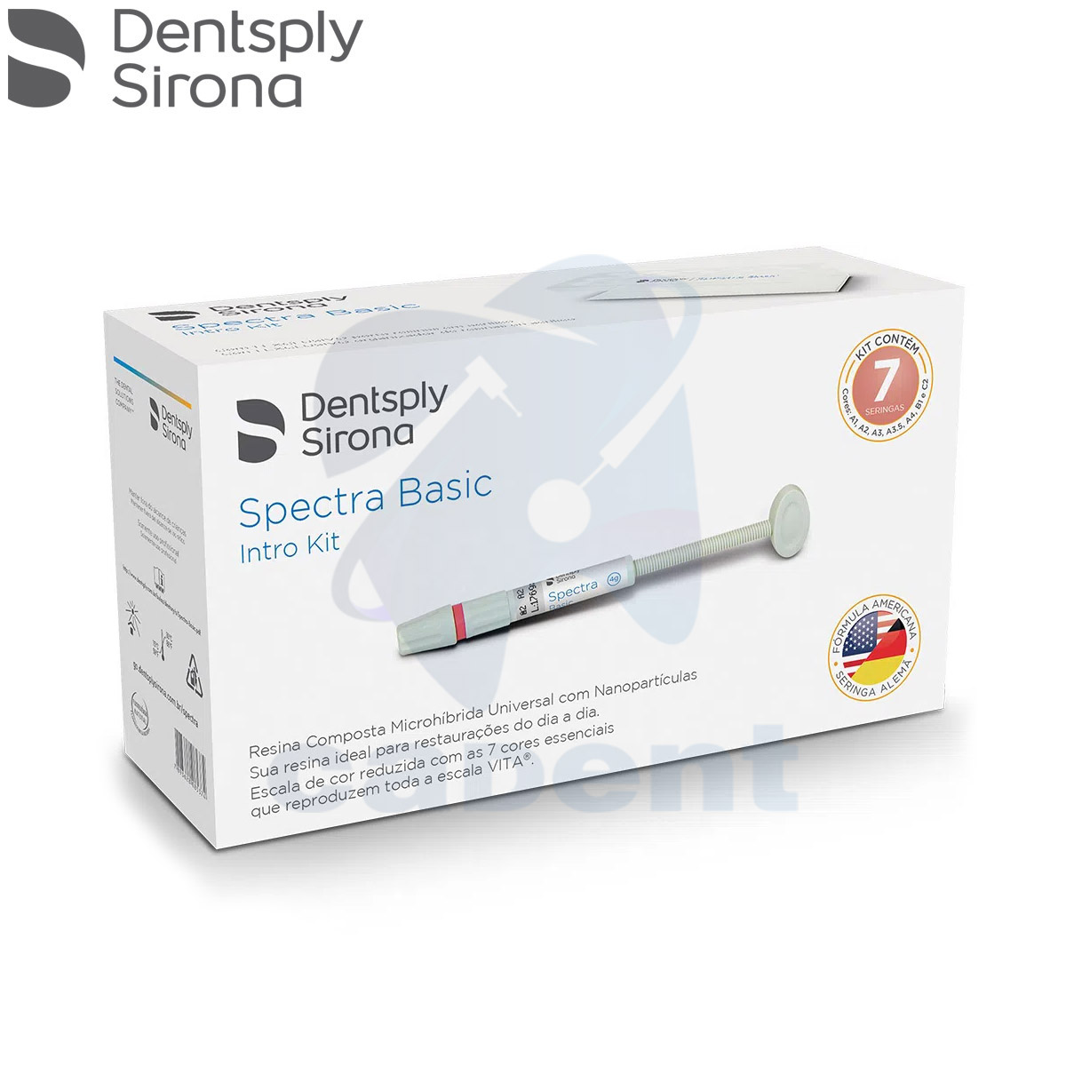 COMPOSITE SPECTRA BASIC INTRO KIT 7 JERINGAS DENTSPLY - Cadent